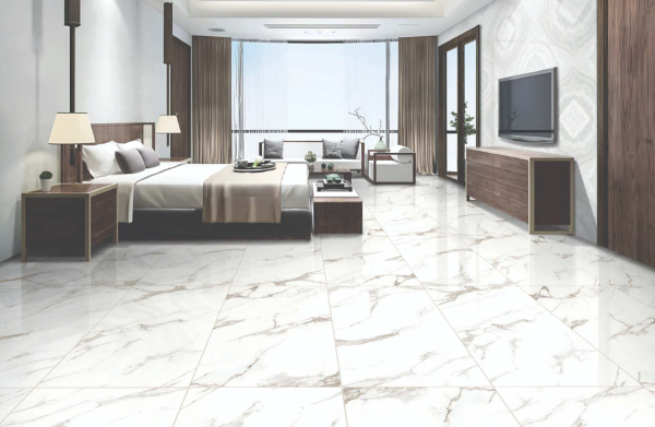 Керамогранит Maimoon Ceramica Glossy Bremen Grey 120х60 см 6203735. Фото 3
