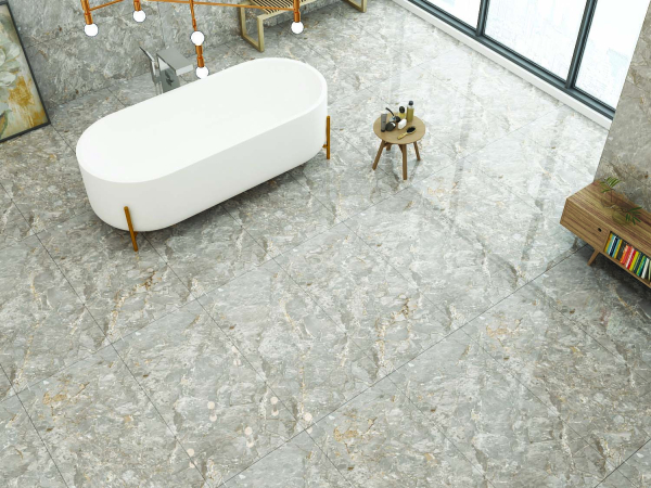 Керамогранит Maimoon Ceramica Glossy Oracle Grey 120х60 см 6203730. Фото 3