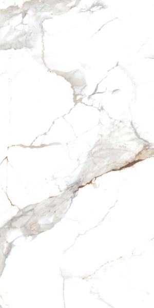 Керамогранит Maimoon Ceramica Glossy Statuario cafe gold 120х60 см 5334766. Фото 4