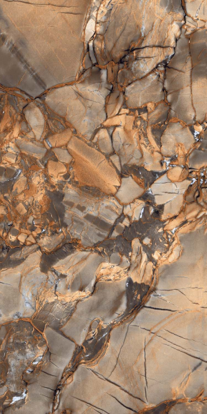 Керамогранит Maimoon Ceramica HG Glossy Aristo sepia 120х60 см 5334756. Фото 2