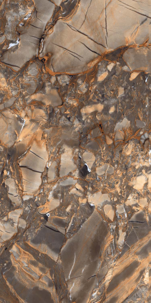 Керамогранит Maimoon Ceramica HG Glossy Aristo sepia 120х60 см 5334756. Фото 3