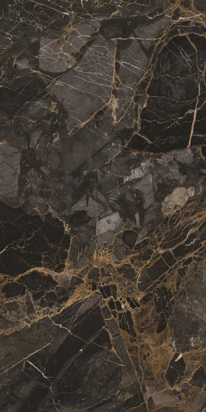 Керамогранит Maimoon Ceramica HG Glossy Eclipse Black 160х80 см 6972324. Фото 1
