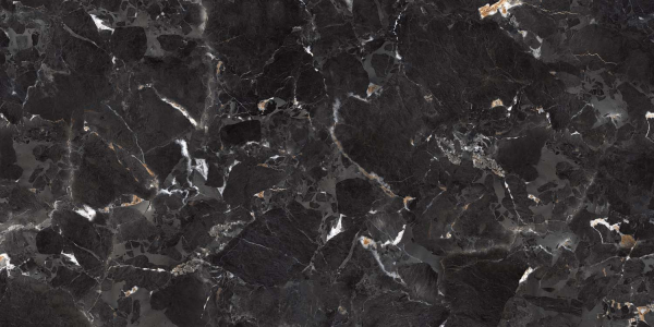 Керамогранит Maimoon Ceramica HG Glossy Imperial Black 120х60 см 5094017. Фото 2