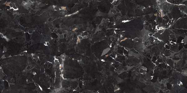 Керамогранит Maimoon Ceramica HG Glossy Imperial Black 120х60 см 5094017. Фото 5